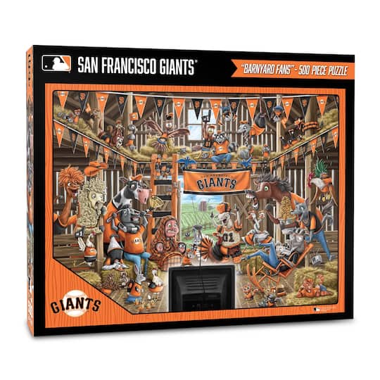 MLB Barnyard Fans 500 Piece Puzzle By Youthefan in San Francisco Giants | 18" x 24" | Michaels®